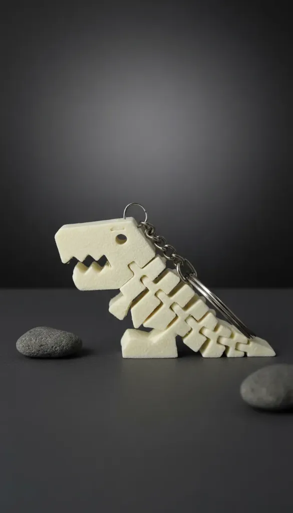 Dino Keychain