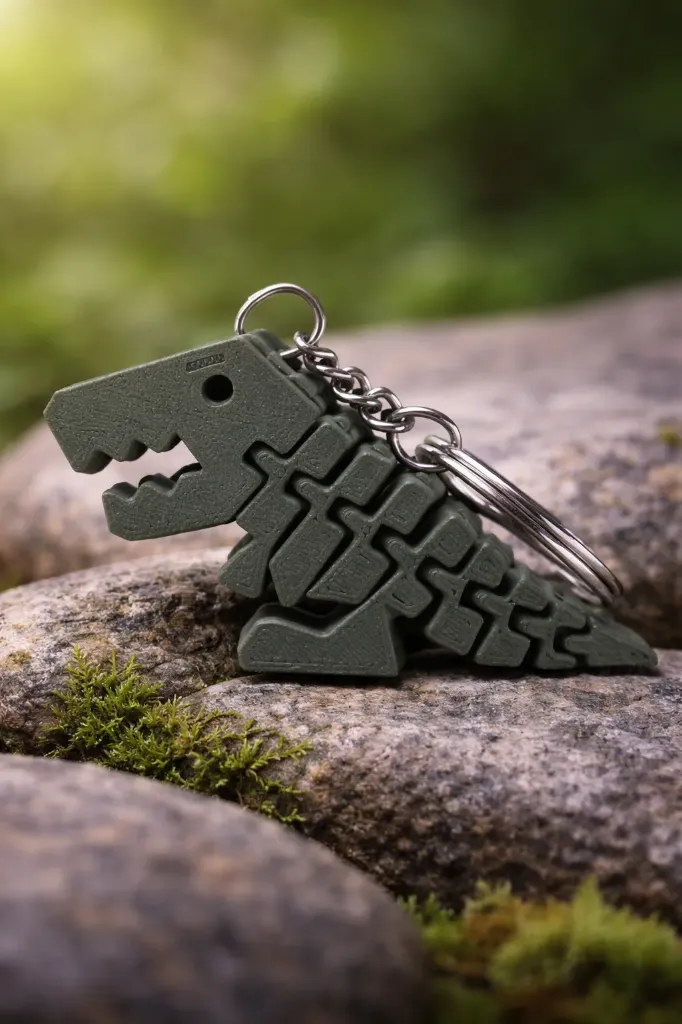 Dino Keychain
