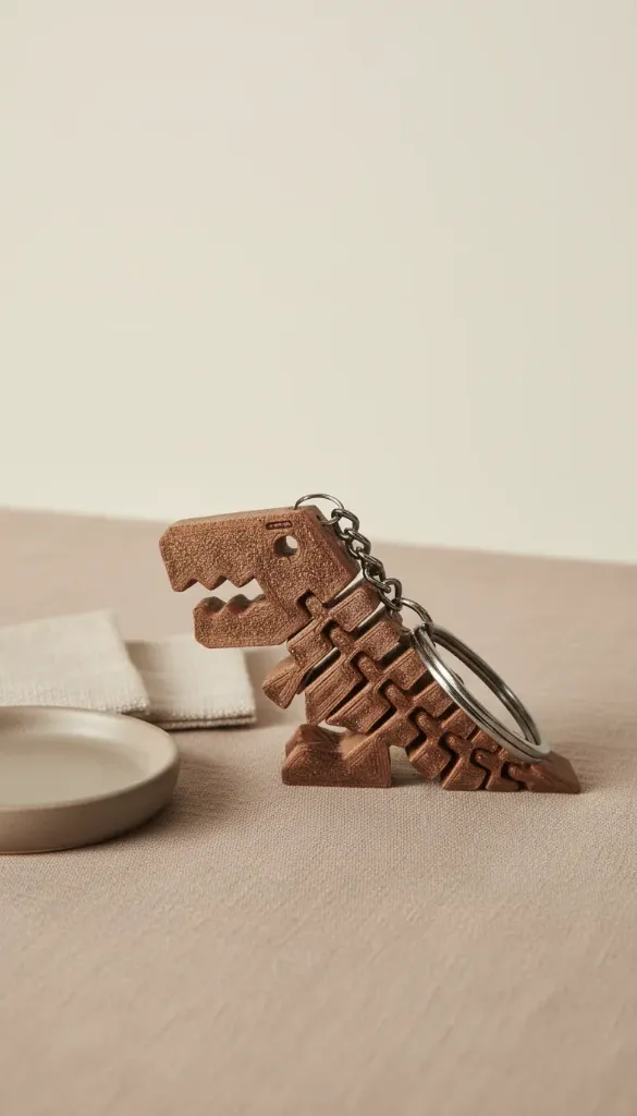 Dino Keychain