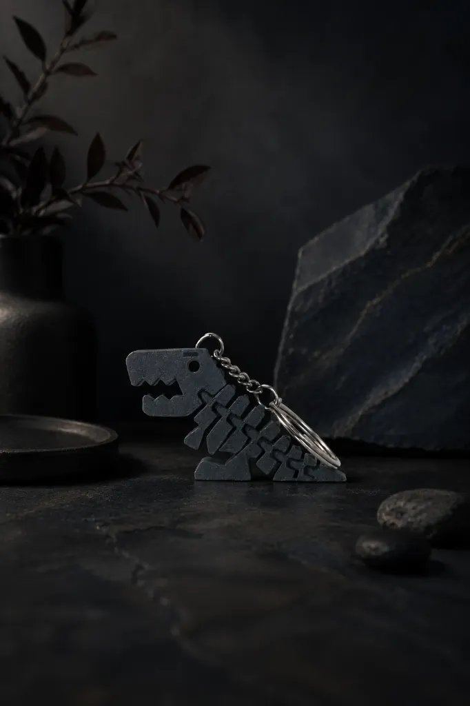 Dino Keychain